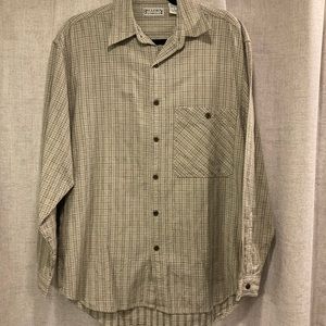 BUGLE BOY Mens Long Sleeve Button Up Shirt Size M